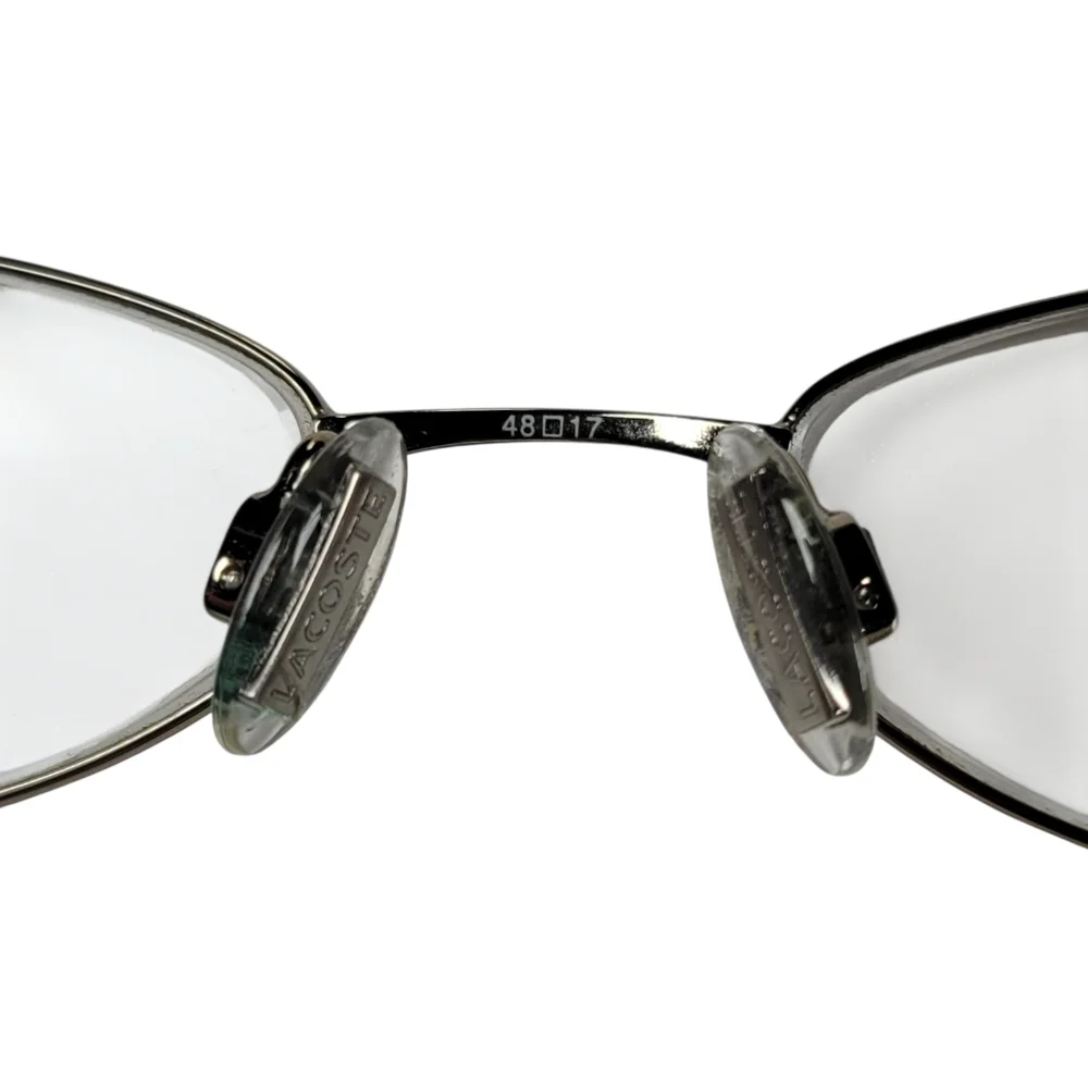 Lacoste Eyeglasses Frames‎ Only LA 12216 LB Brown 48-17-135 Slim Oval Wire Frame